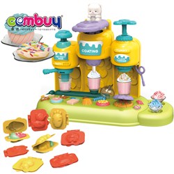 CB989731 KB062445-KB062447 - Track ice cream machine cashier kids handmade toys diy colorful clay